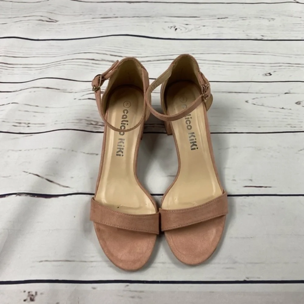Calico‎ Kiki Pink Block Sandal